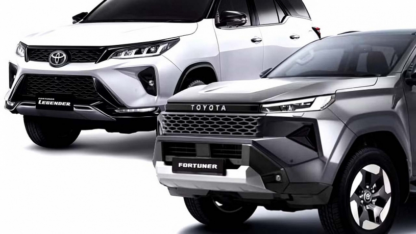 Toyota Fortuner đời mới bất ngờ xuất hiện trên phố?