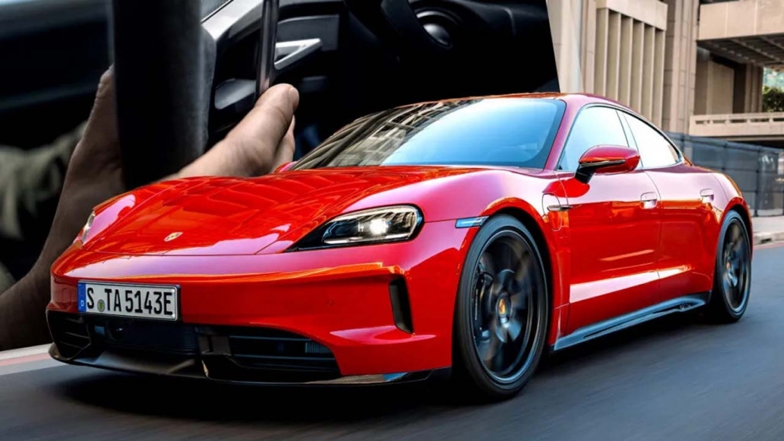 Porsche Taycan 2027 có thêm 8 cấp số "ảo" bên cạnh hộp số 2 cấp thật