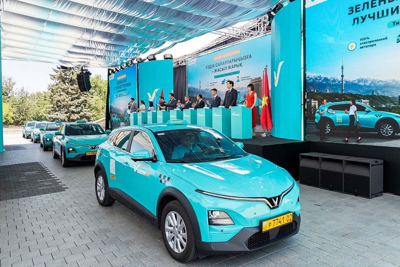 Green SM chính thức ra mắt dịch vụ gọi xe thuần điện tại Kazakhstan. Green SM chính thức ra mắt dịch vụ gọi xe thuần điện tại Kazakhstan.