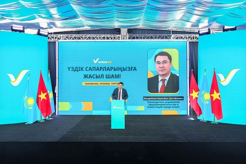 Green SM chính thức ra mắt dịch vụ gọi xe thuần điện tại Kazakhstan. Green SM chính thức ra mắt dịch vụ gọi xe thuần điện tại Kazakhstan.