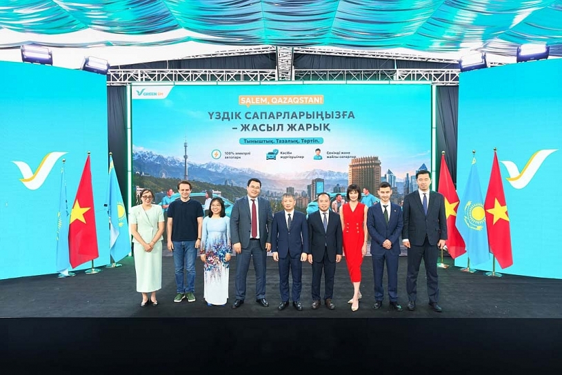 Green SM chính thức ra mắt dịch vụ gọi xe thuần điện tại Kazakhstan. Green SM chính thức ra mắt dịch vụ gọi xe thuần điện tại Kazakhstan.