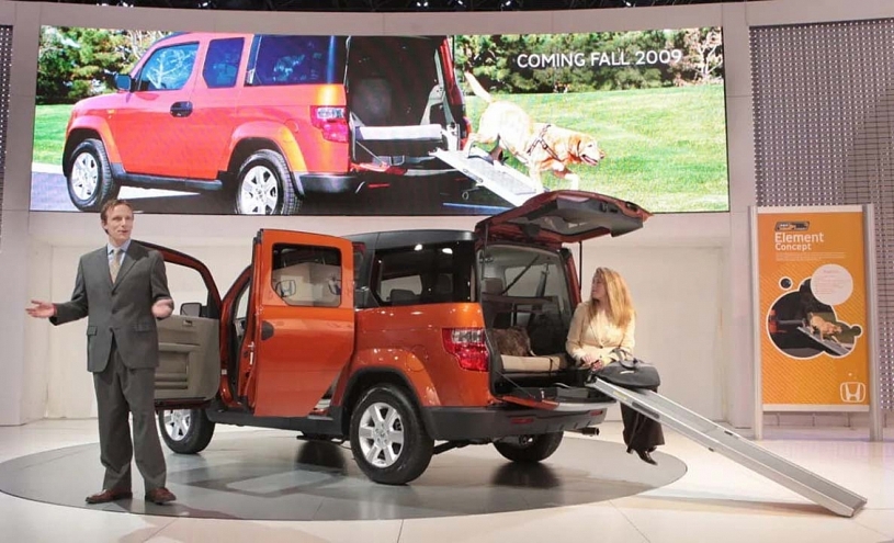 Honda Element dạng hộp sẽ trở lại vào năm 2029 với hệ truyền động mà mẫu xe này chưa từng có