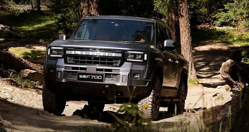 Tân binh bán tải Jetour F700 ra mắt: Ngoại hình Land Cruiser, sức mạnh hybrid đáng gờm