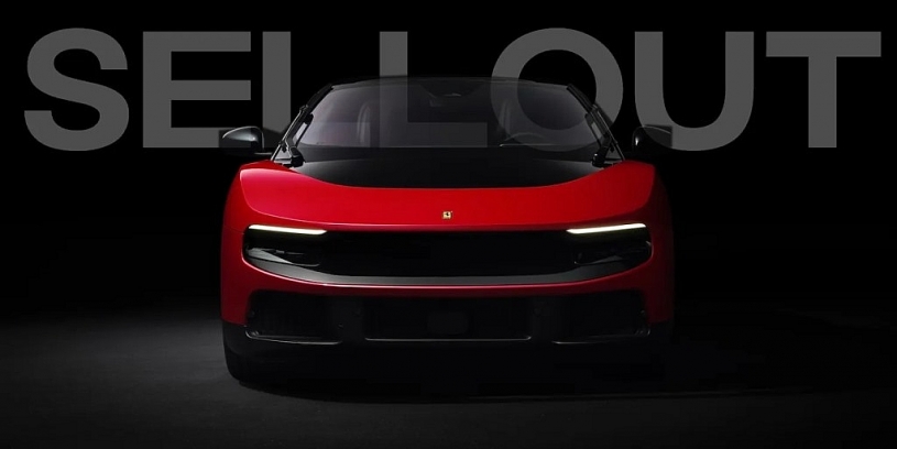 Mẫu xe điện gây tranh cãi Ferrari Luce lập tức 