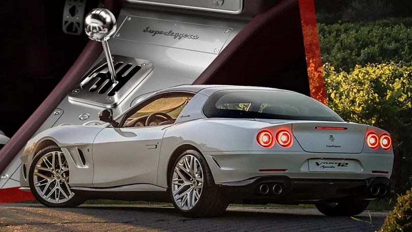 Ferrari 550 Targa Hồi Sinh: Sự Trở Lại Của Khối Động Cơ V12 Số Sàn