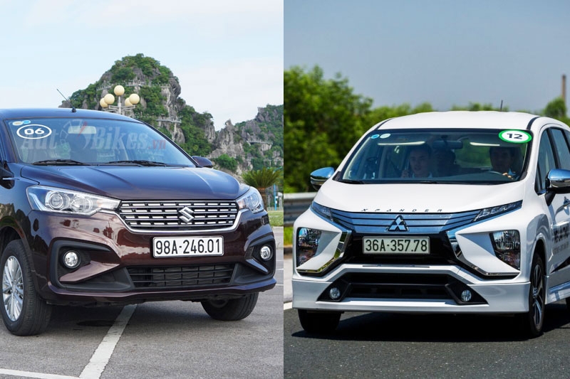 xpander avanza ertiga thu vi cuoc dua tam ma