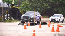 Trình diễn ô tô mạo hiểm và lái thử xe Subaru tại Hà Nội