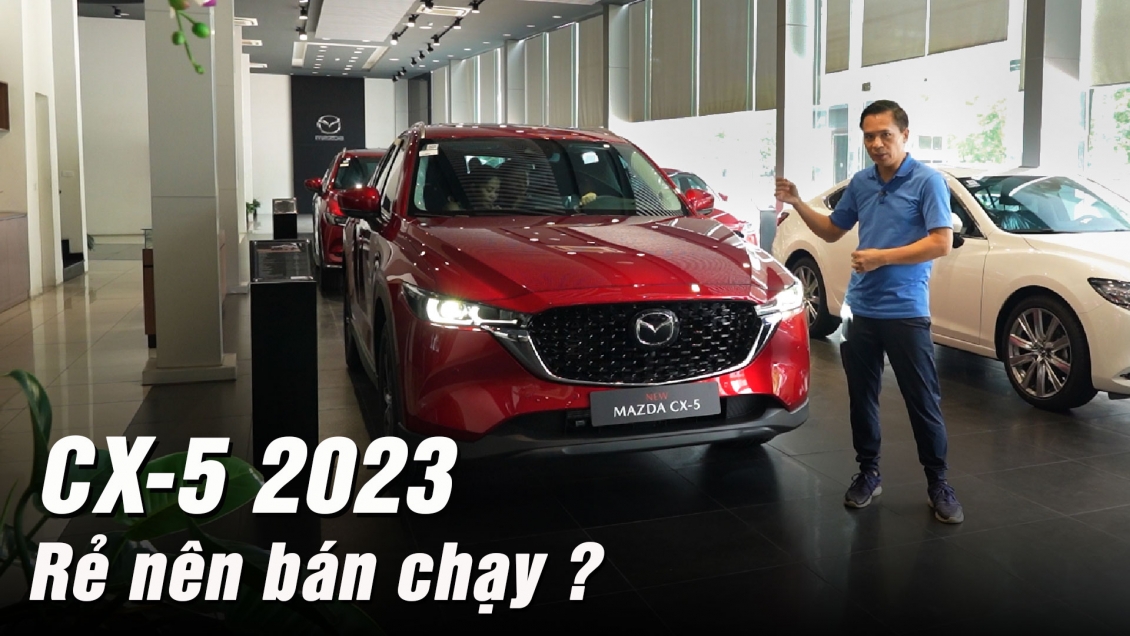 video mazda cx 5 2023 va bi mat danh bat honda cr v