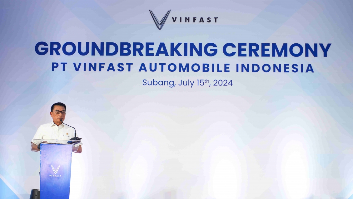 VinFast động thổ nhà máy lắp ráp xe điện tại Indonesia