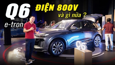 Video đánh giá nhanh Audi Q6 e-tron
