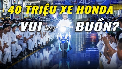 Video Honda Việt Nam đạt 40 triệu xe máy: Cảm xúc trái chiều