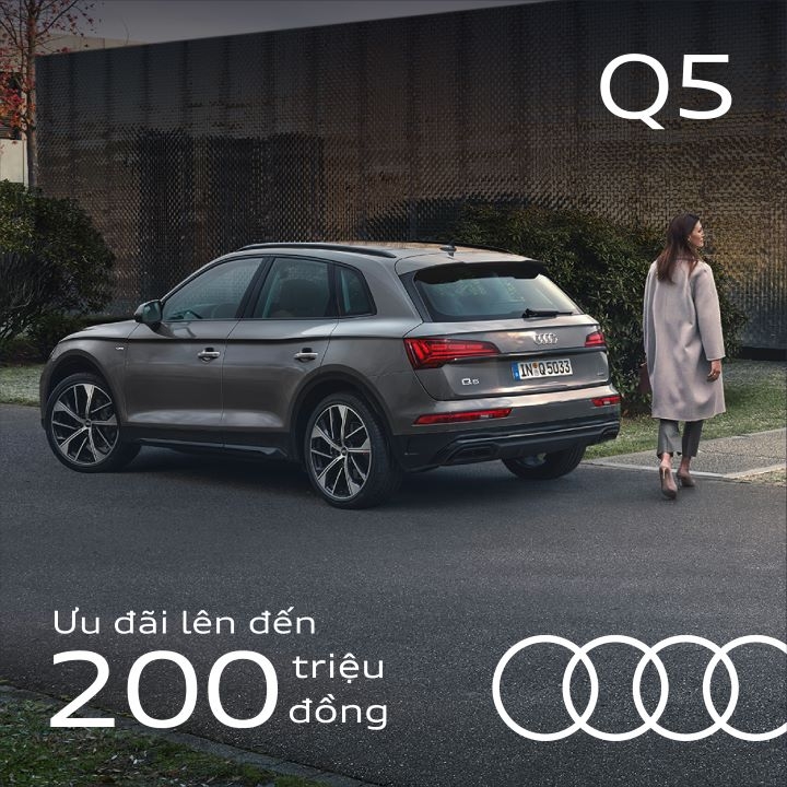 Audi ưu đãi đến 200 triệu đồng cho khách hàng mua xe trong hè 2025