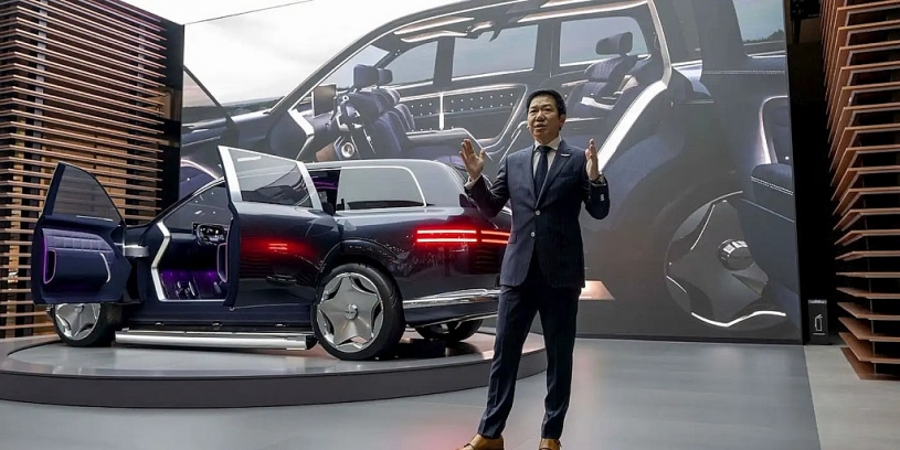 Genesis chốt lịch ra mắt SUV siêu sang GV90