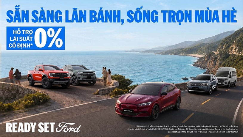 Ford hỗ trợ lãi suất 0%, bảo hành 5 năm và nhiều đặc quyền cho khách hàng trong tháng 7 Ford hỗ trợ lãi suất 0%, bảo hành 5 năm và nhiều đặc quyền cho khách hàng trong tháng 7