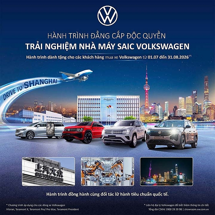Volkswagen Việt Nam đưa khách hàng tham quan nhà máy SAIC Volkswagen tại Thượng Hải Volkswagen Việt Nam đưa khách hàng tham quan nhà máy SAIC Volkswagen tại Thượng Hải