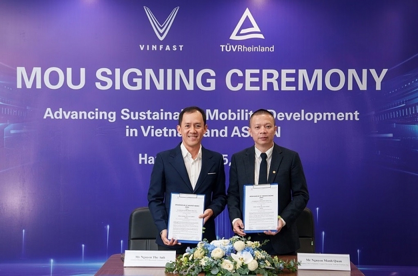 VinFast bắt tay TÜV Rheinland, nâng tầm năng lực kiểm thử ô tô tại Việt Nam