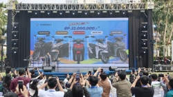 VinFast khai trương 20 đại lý xe máy điện tại Indonesia.