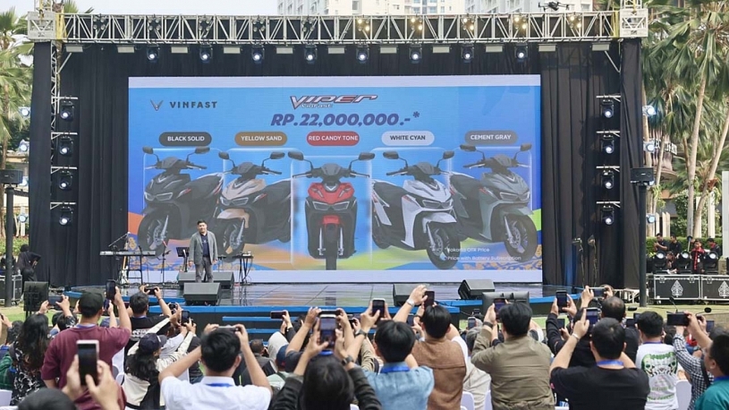 VinFast khai trương 20 đại lý xe máy điện tại Indonesia. VinFast khai trương 20 đại lý xe máy điện tại Indonesia.