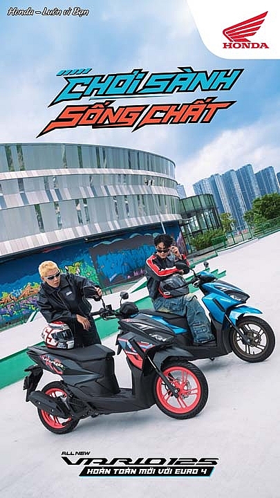 Honda Vario 125 thế hệ mới có bản ghi đông trần, động cơ đạt chuẩn Euro 4