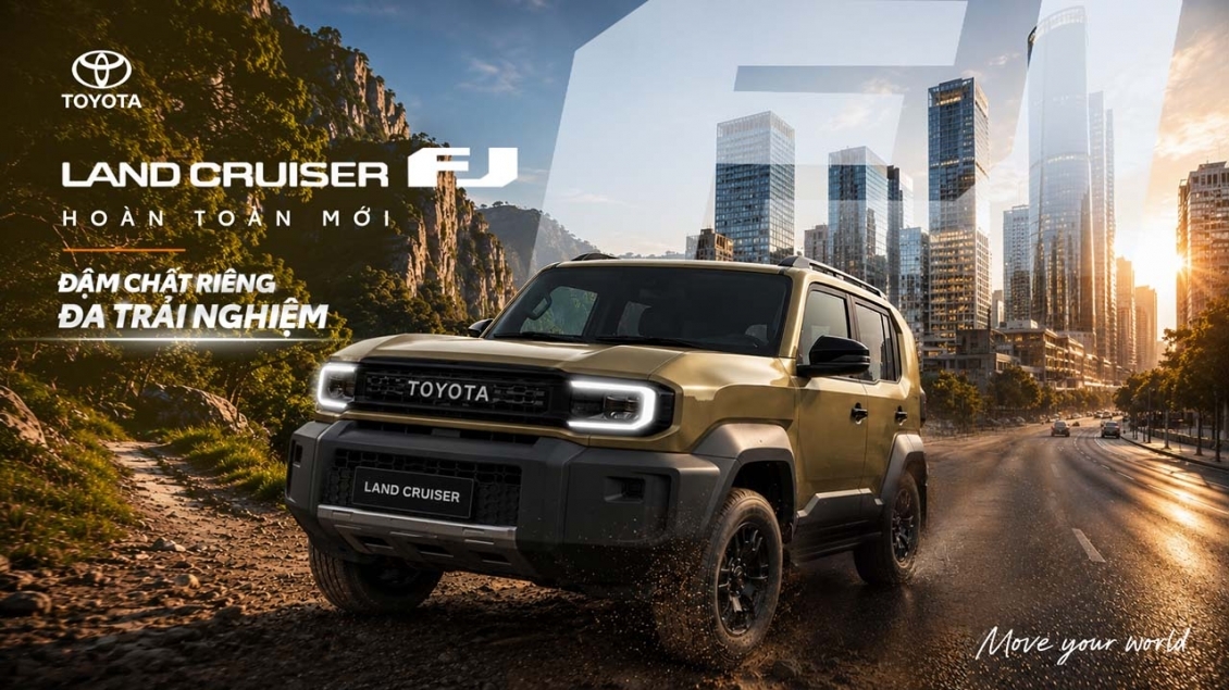 Toyota Land Cruiser FJ Chào Việt Nam: Giá Từ 1,198 Tỷ Đồng
