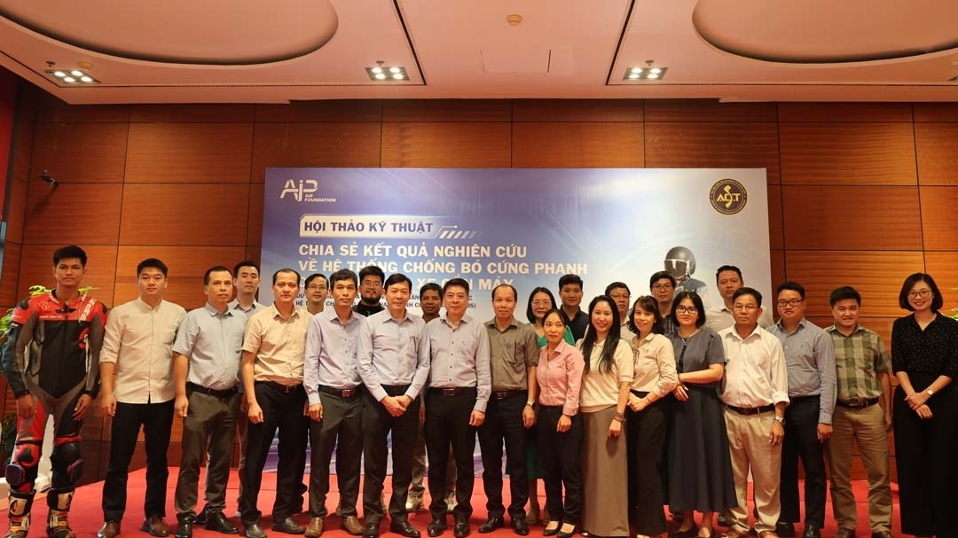 Công bố nghiên cứu về hệ thống phanh ABS cho xe máy tại Việt Nam