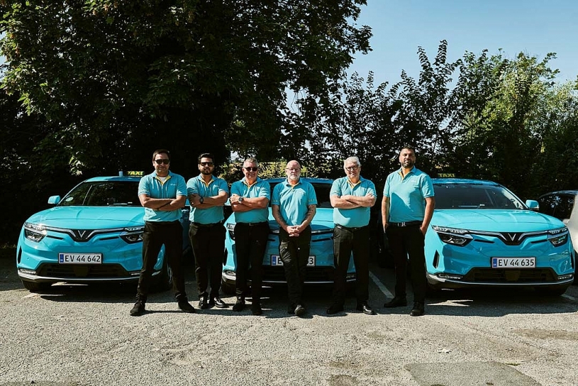 Green SM chính thức ra mắt dịch vụ taxi thuần điện tại Đan Mạch