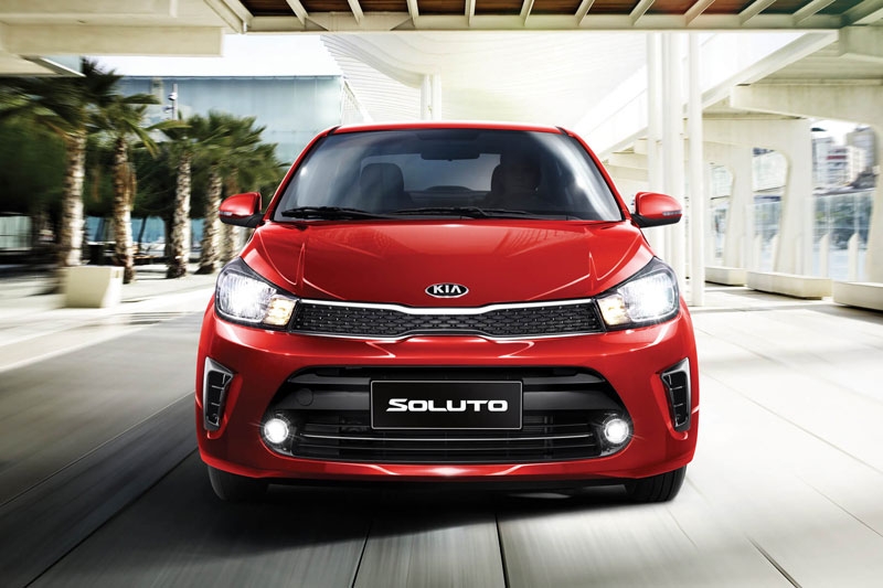 kia soluto gia 390 trieu canh tranh hyundai accent toyota vios