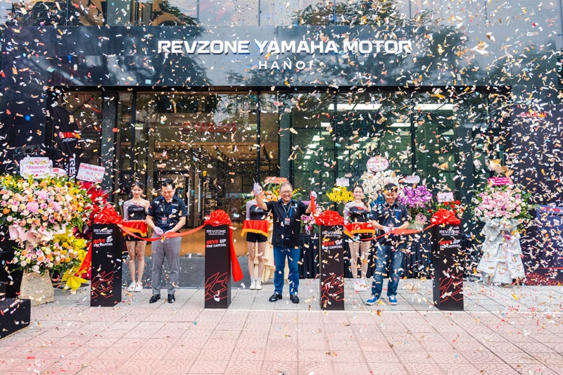 Khai trương đại lý Revzone Yamaha Motor tại Hà Nội