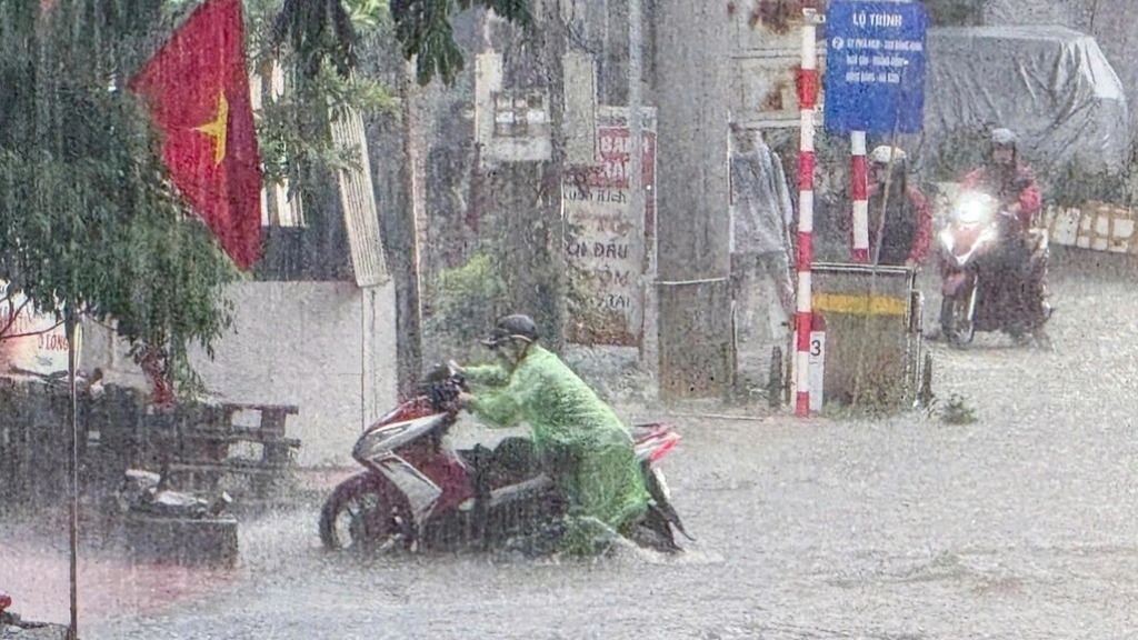 Nhiều nơi trên cả nước mưa to đến rất to