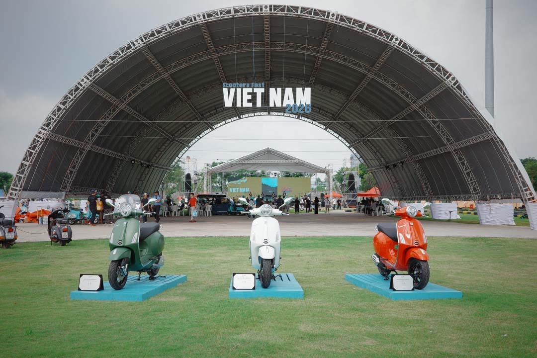 Piaggio Việt Nam cùng Vespisti tôn vinh di sản gần 80 năm của Vespa