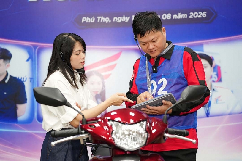 Honda Việt Nam vinh danh những tài năng dịch vụ khách hàng xuất sắc 2026 Honda Việt Nam vinh danh những tài năng dịch vụ khách hàng xuất sắc 2026