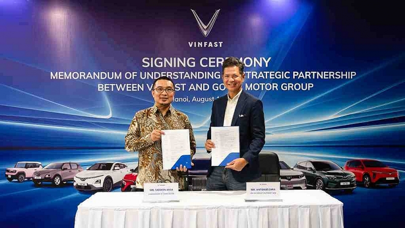 VinFast bắt tay Gowa Motor, mở rộng mạng lưới đại lý tại Indonesia