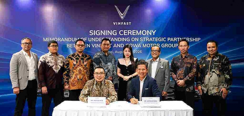 VinFast bắt tay Gowa Motor, mở rộng mạng lưới đại lý tại Indonesia