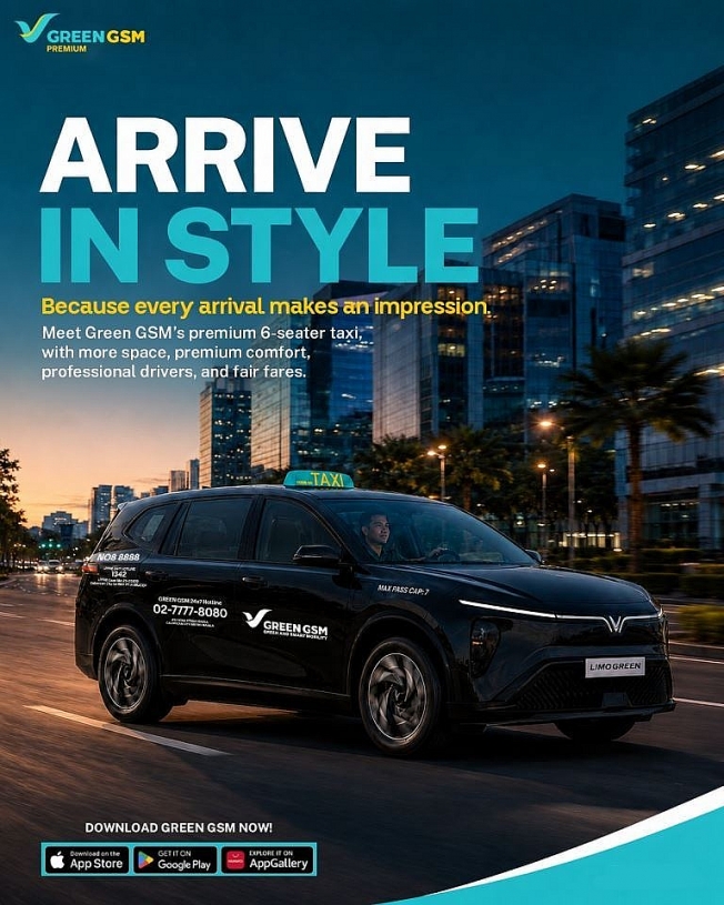 Green GSM Philippines ra mắt dịch vụ taxi điện 7 chỗ cao cấp Premium Taxi