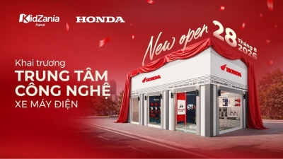 Nuôi dưỡng kỹ sư nhí: Cùng Honda khám phá thế giới xe máy điện tại KidZania Hà Nội