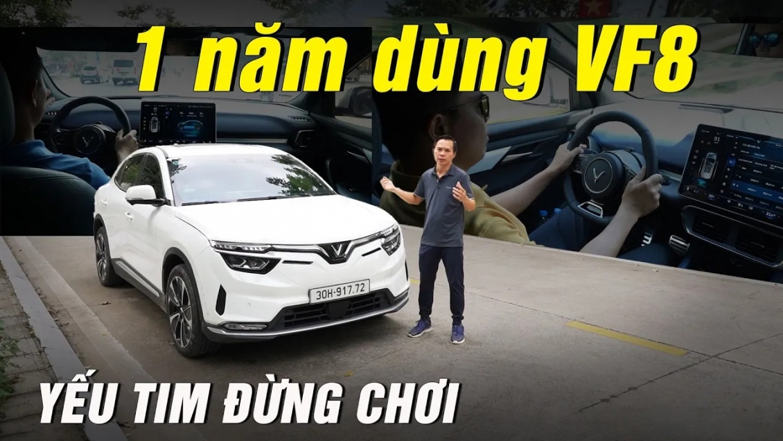 Video đánh giá VinFast VF8 sau 1 năm sử dụng