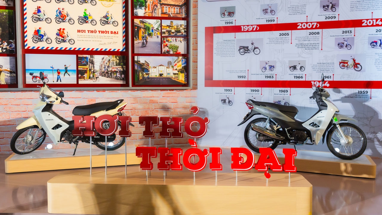Phiên bản cổ điển của Honda Wave Alpha và Vision ra mắt tại Việt Nam