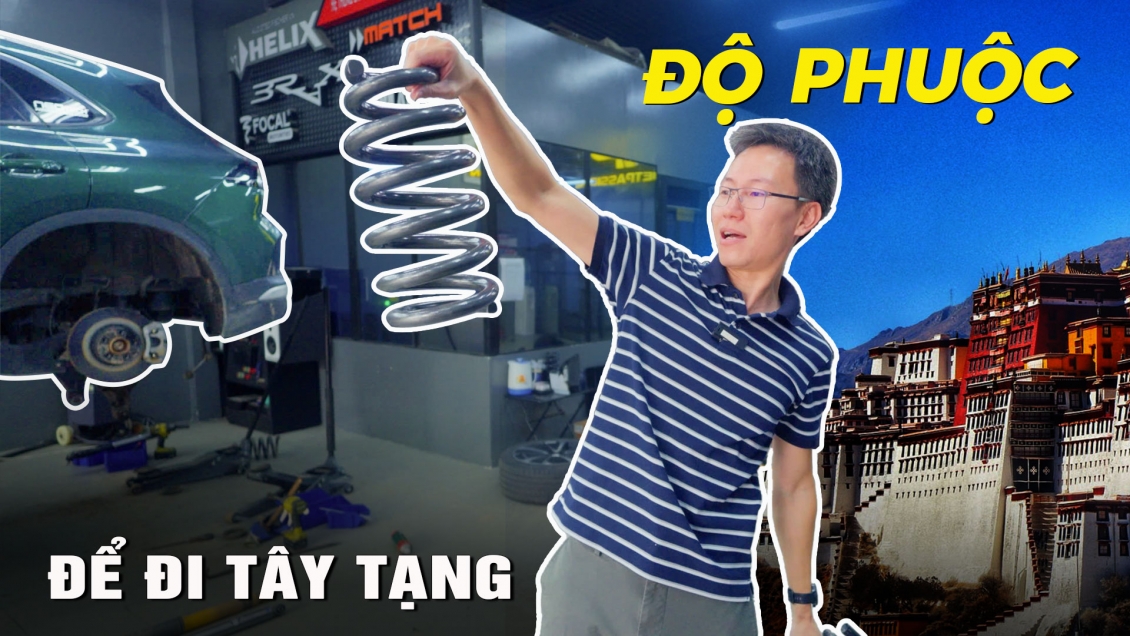 Video: VinFast VF8 độ phuộc để đi Tây Tạng