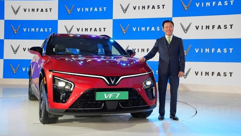 VinFast VF 7 nhận giải “SUV điện của năm” tại BBC TopGear India Awards 2026