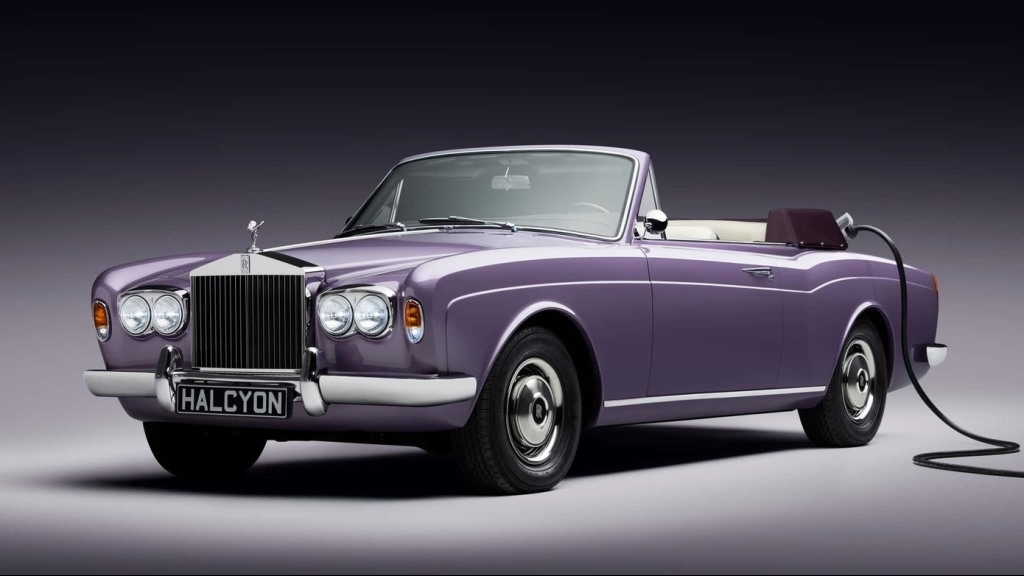 Xế cổ Rolls-Royce được phục chế thành xe điện