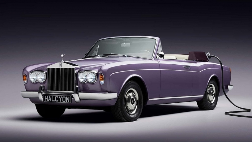 Xế cổ Rolls-Royce được phục chế thành xe điện Xế cổ Rolls-Royce được phục chế thành xe điện