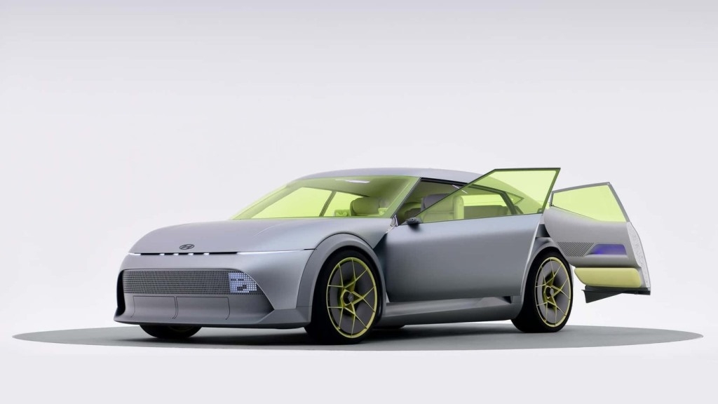 Hé lộ thiết kế xe điện hoàn toàn mới của Hyundai