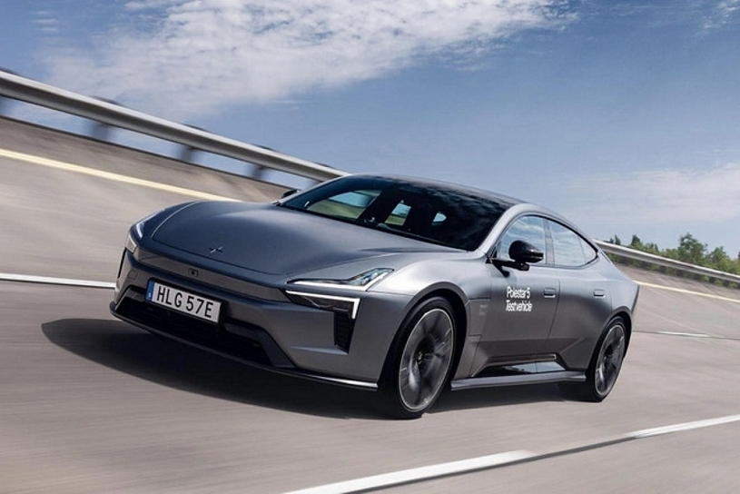 Xe điện Polestar 5 không có kính hậu, mạnh 872 mã lực, đấu Porsche Taycan