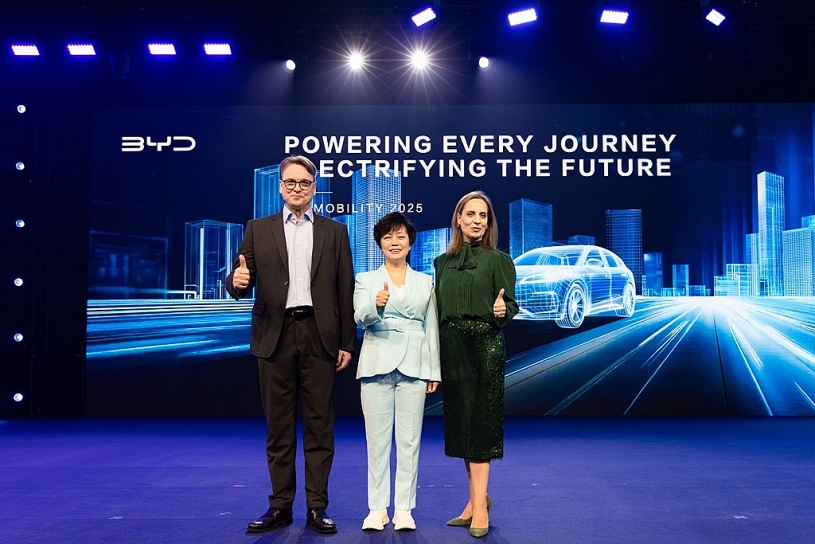 BYD khẳng định cam kết phát triển thị trường châu Âu tại IAA Mobility 2025