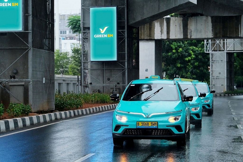Green SM ra mắt dịch vụ taxi điện tại sân bay quốc tế Soekarno-Hatta
