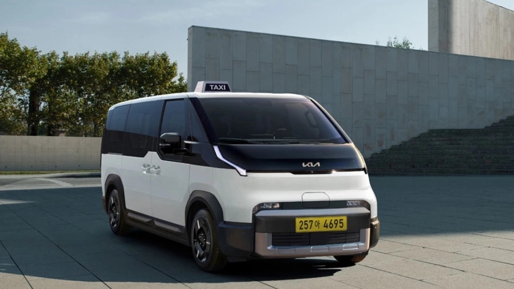 Xe taxi điện tràn ngập công nghệ của Kia