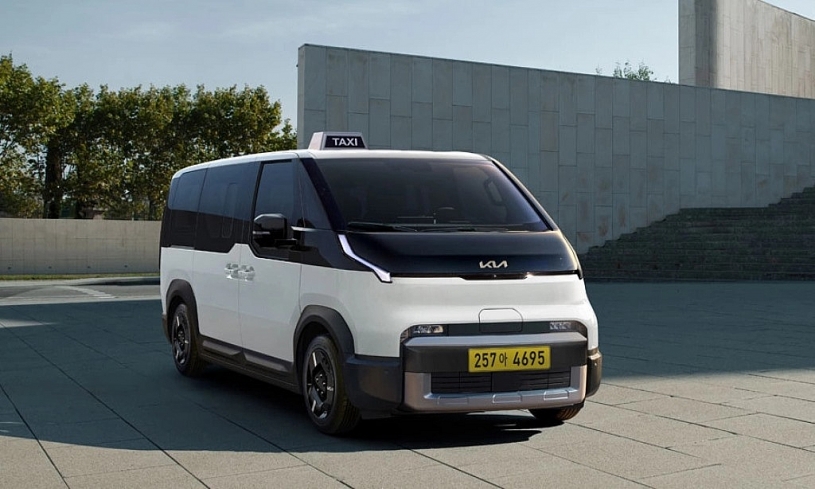 Xe taxi điện tràn ngập công nghệ của Kia Xe taxi điện tràn ngập công nghệ của Kia