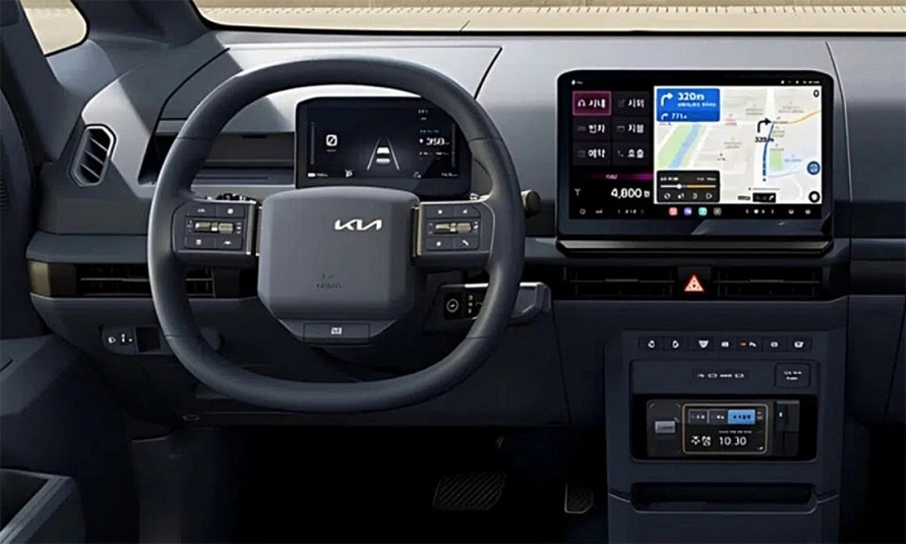 Xe taxi điện tràn ngập công nghệ của Kia Xe taxi điện tràn ngập công nghệ của Kia