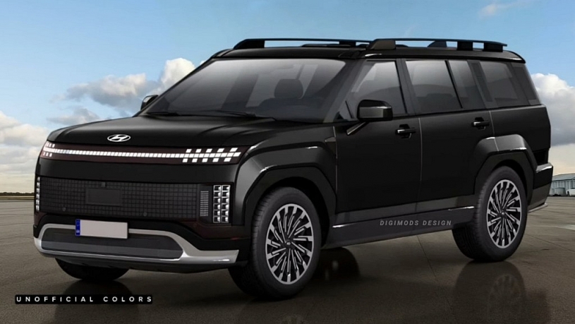 Hé lộ diện mạo hoàn toàn mới của Hyundai Santa Fe