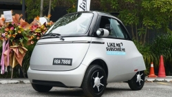 “Bé hạt tiêu” Microlino lần đầu về châu Á: 2 chỗ, sạc đầy đi được 228km